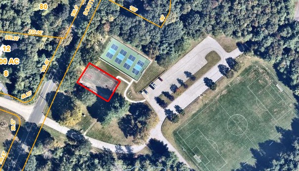 Heron Cove Basketball Court Site Map