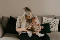 baby reading