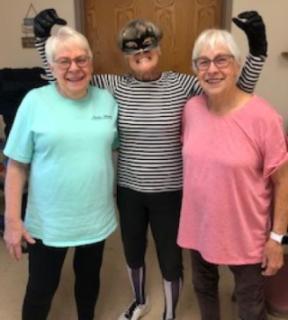 Halloween Fun At Exercise Class