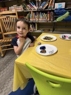 Rock Painting Group at the Library 6/6/2024!