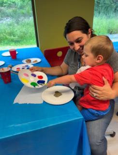 Rock Painting Group at the Library 6/6/2024!
