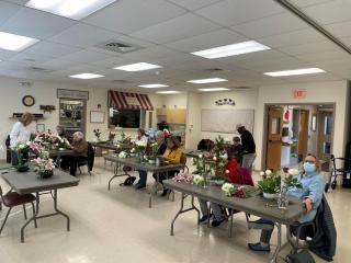 Valetine's Flower Arranging Class